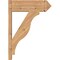 Ekena Millwork Funston Smooth Arts and Crafts Outlooker, Western Red Cedar, 7 1/2"W x 22"D x 30"H OUT08X22X30FST03SWR - alternate 4